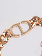 Dior Pink 30 Montaigne Link Bracelet.