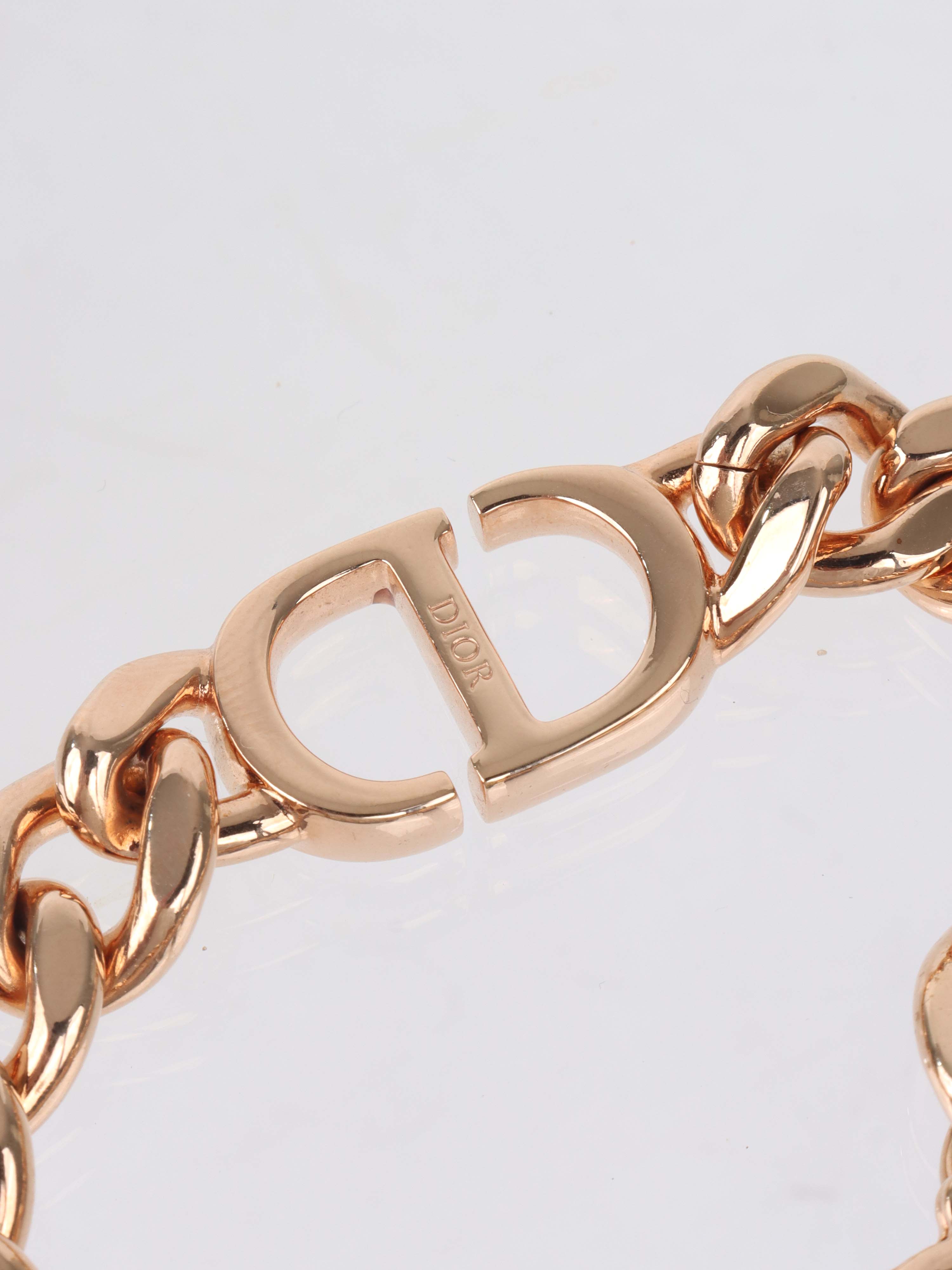 Dior Pink 30 Montaigne Link Bracelet