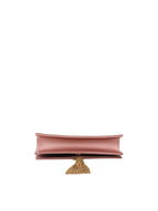 Saint Laurent Pink Satin Small Kate Tassel Bag GHW