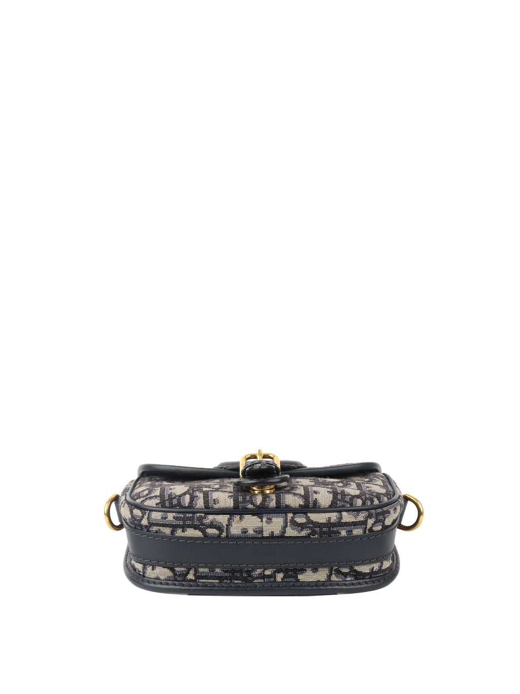 Dior Small Blue Oblique Bobby Bag.