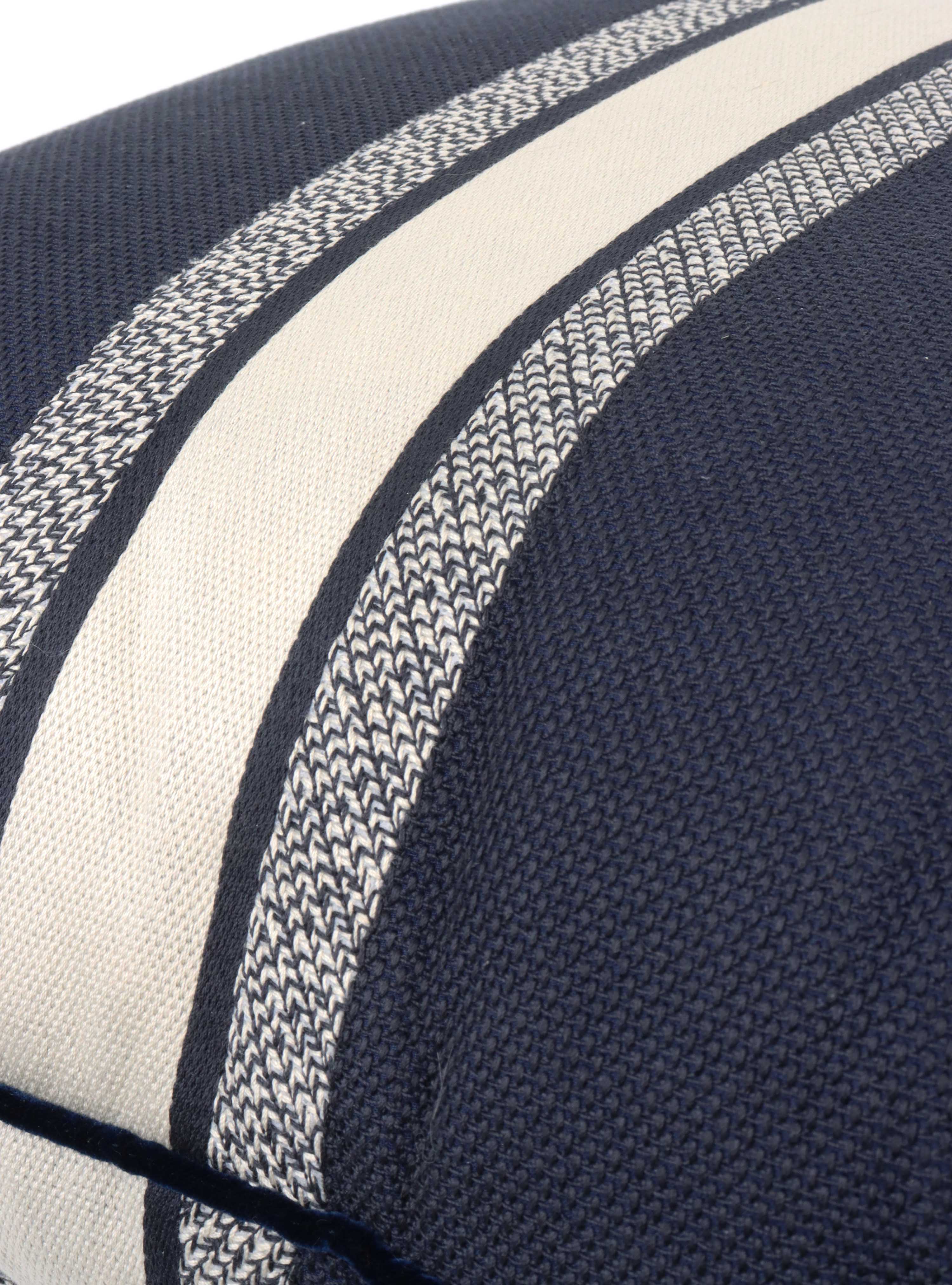 Dior Square Pillow in Navy.