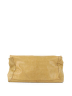 Fendi Vintage Senape Whipstitch Large Baguette