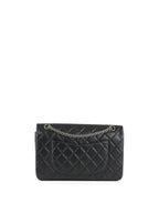 Chanel So Black Medium Classic Flap Reissue 2.55