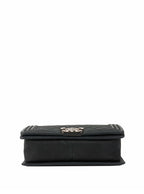 Chanel Black Medium Soft Caviar Boy Bag SHW.