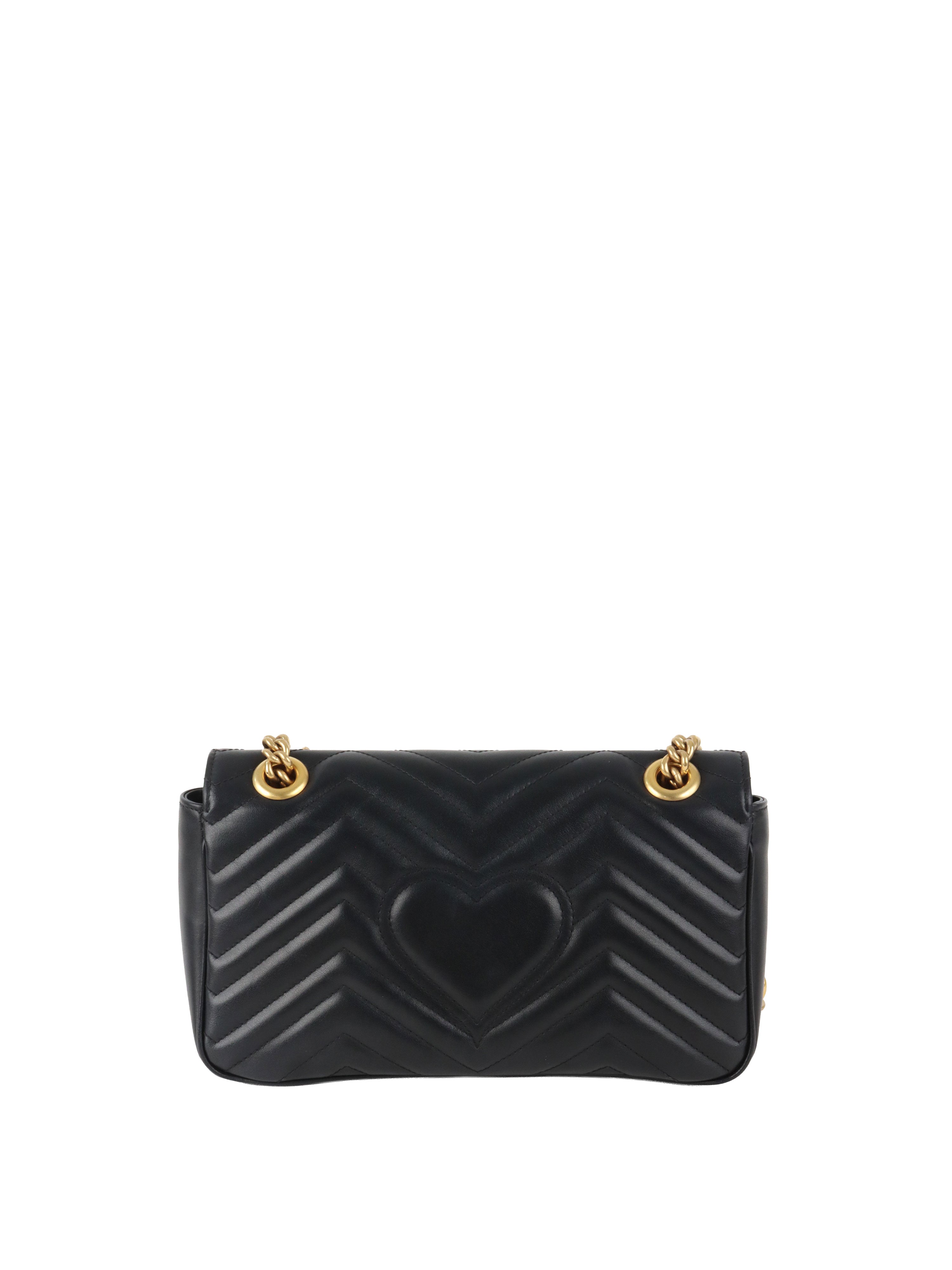 Gucci Black Medium Marmont Shoulder bag