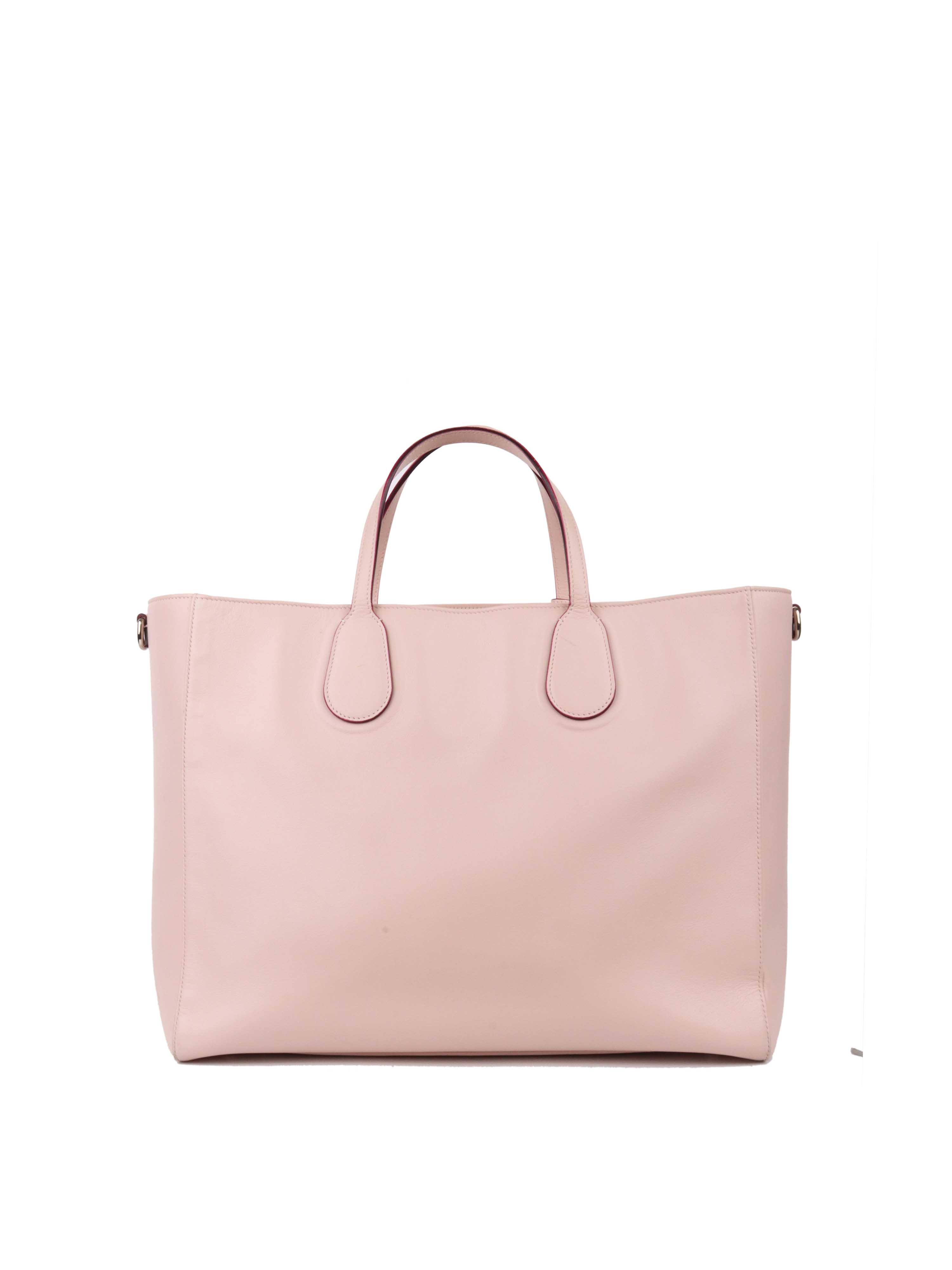 Dior Pink Leather Diaper Tote.