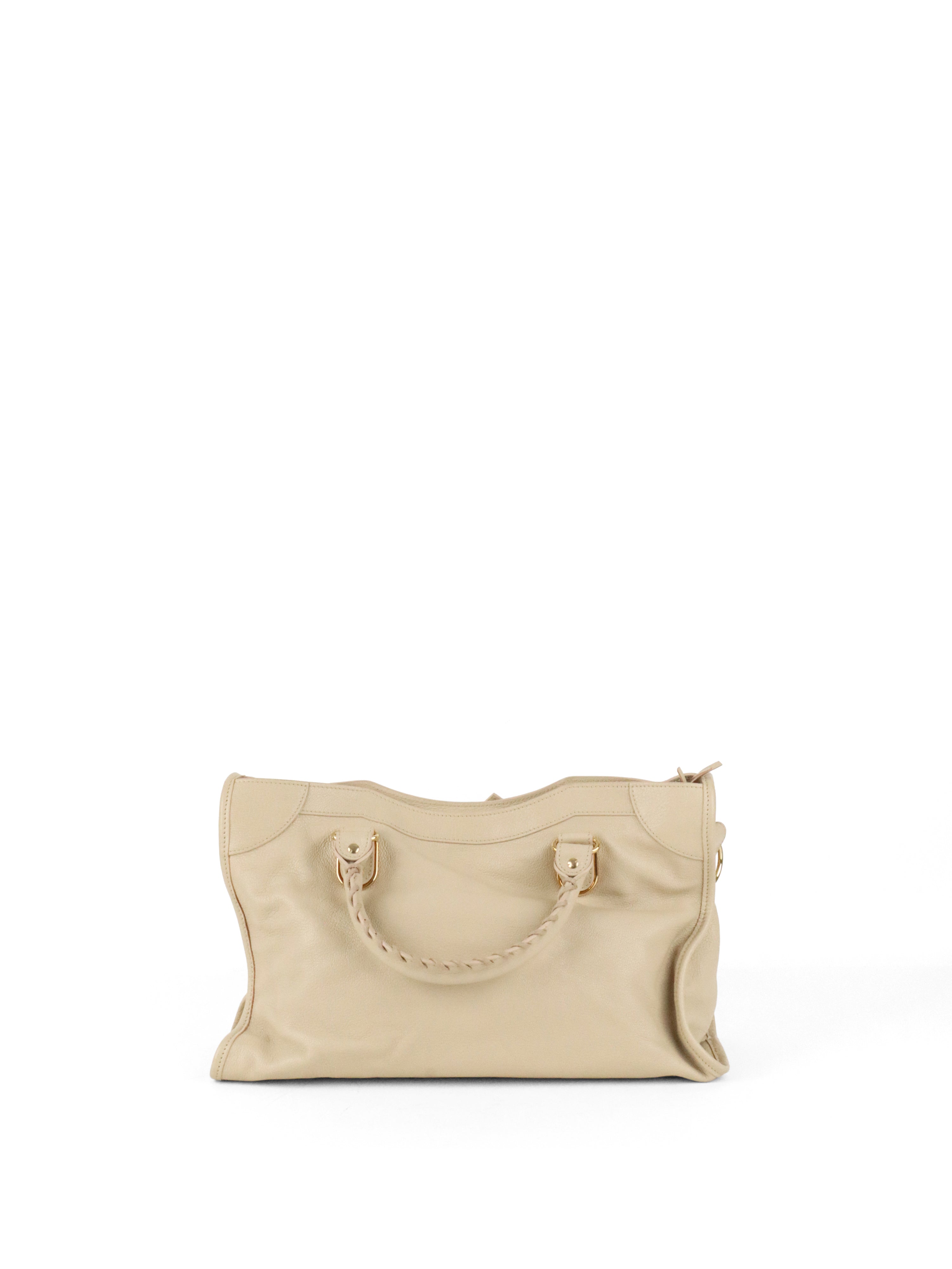 Balenciaga Beige Medium Le City Bag