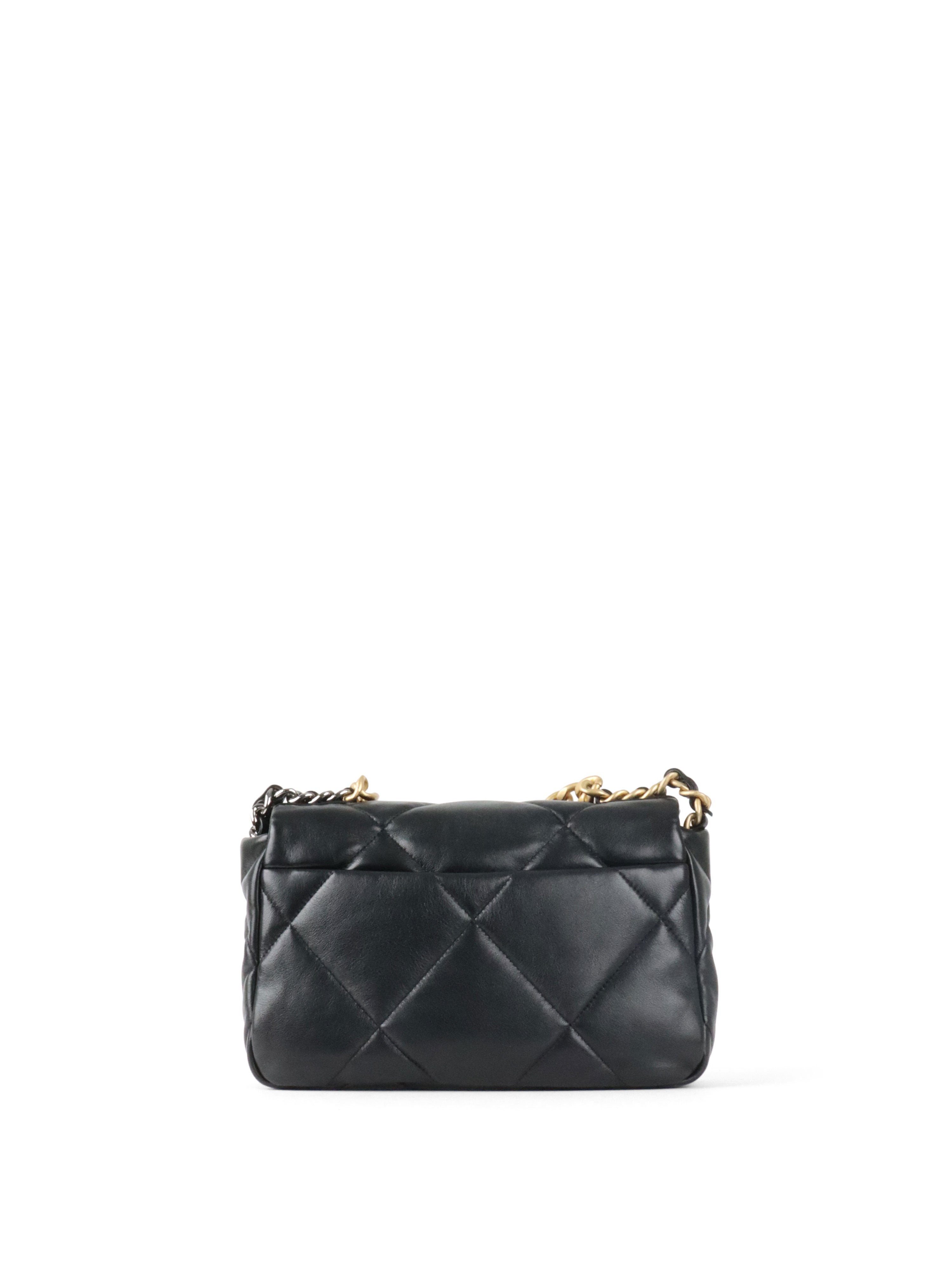 Chanel 19 Small Handbag Black