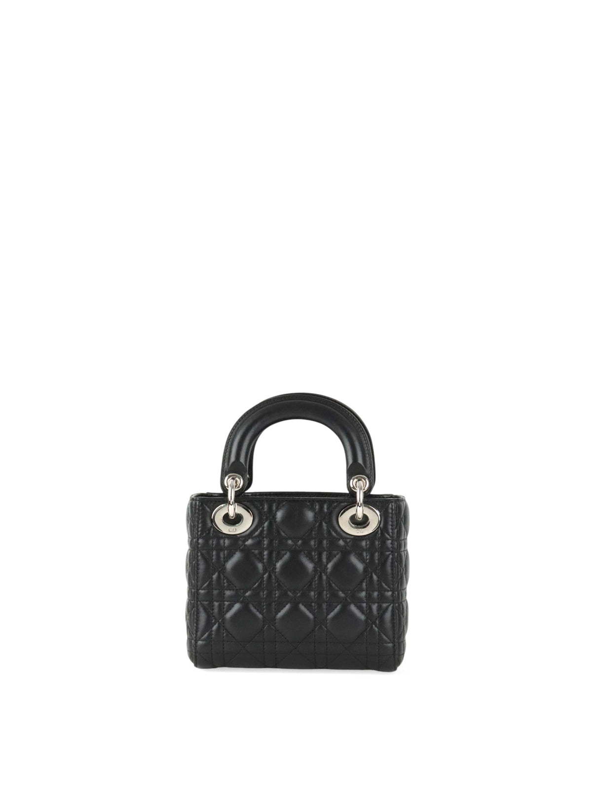 Dior Black Cannage Mini Dior SHW