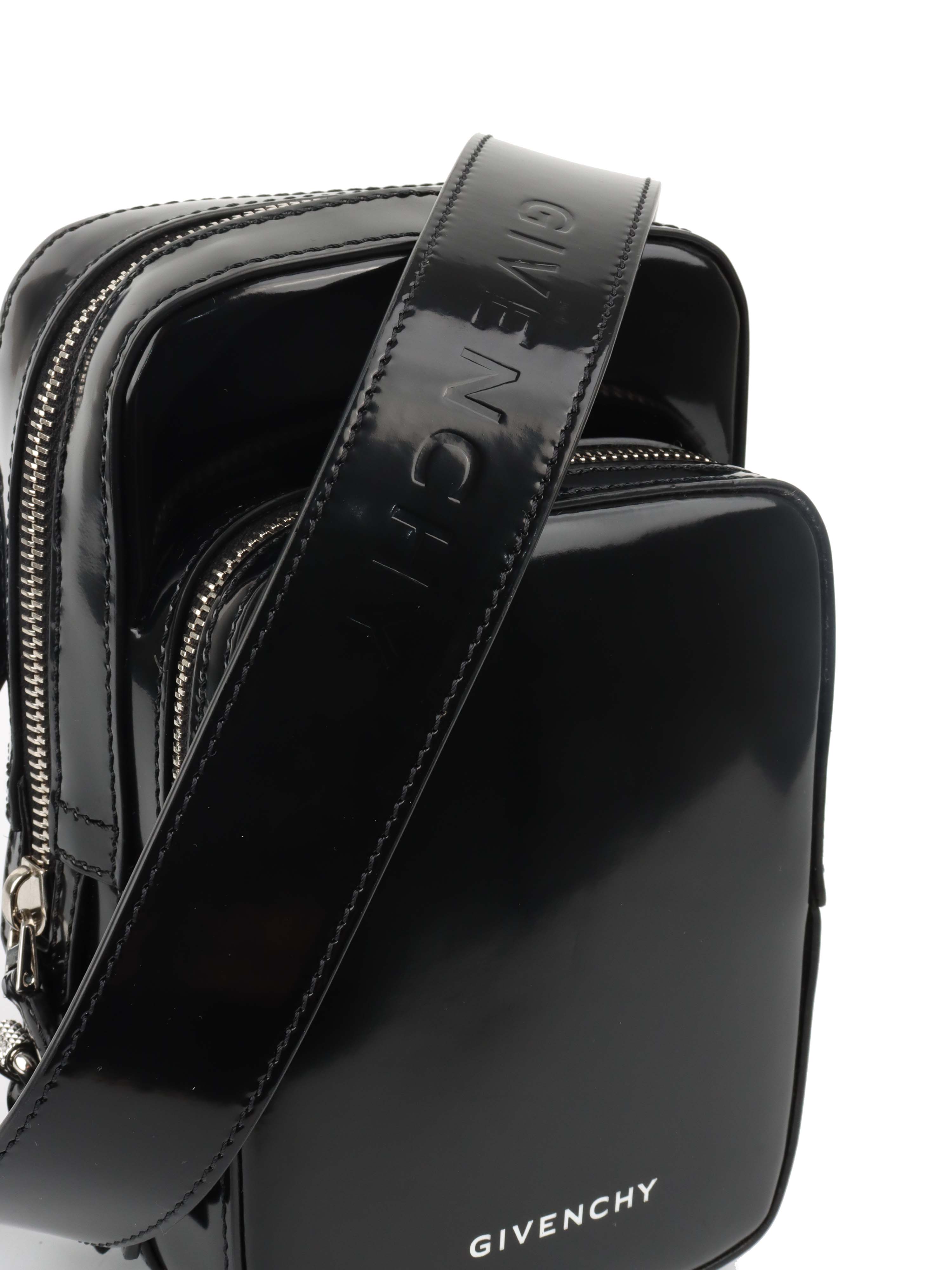 Givenchy Pandora Small Camera Bag in Patent Leather