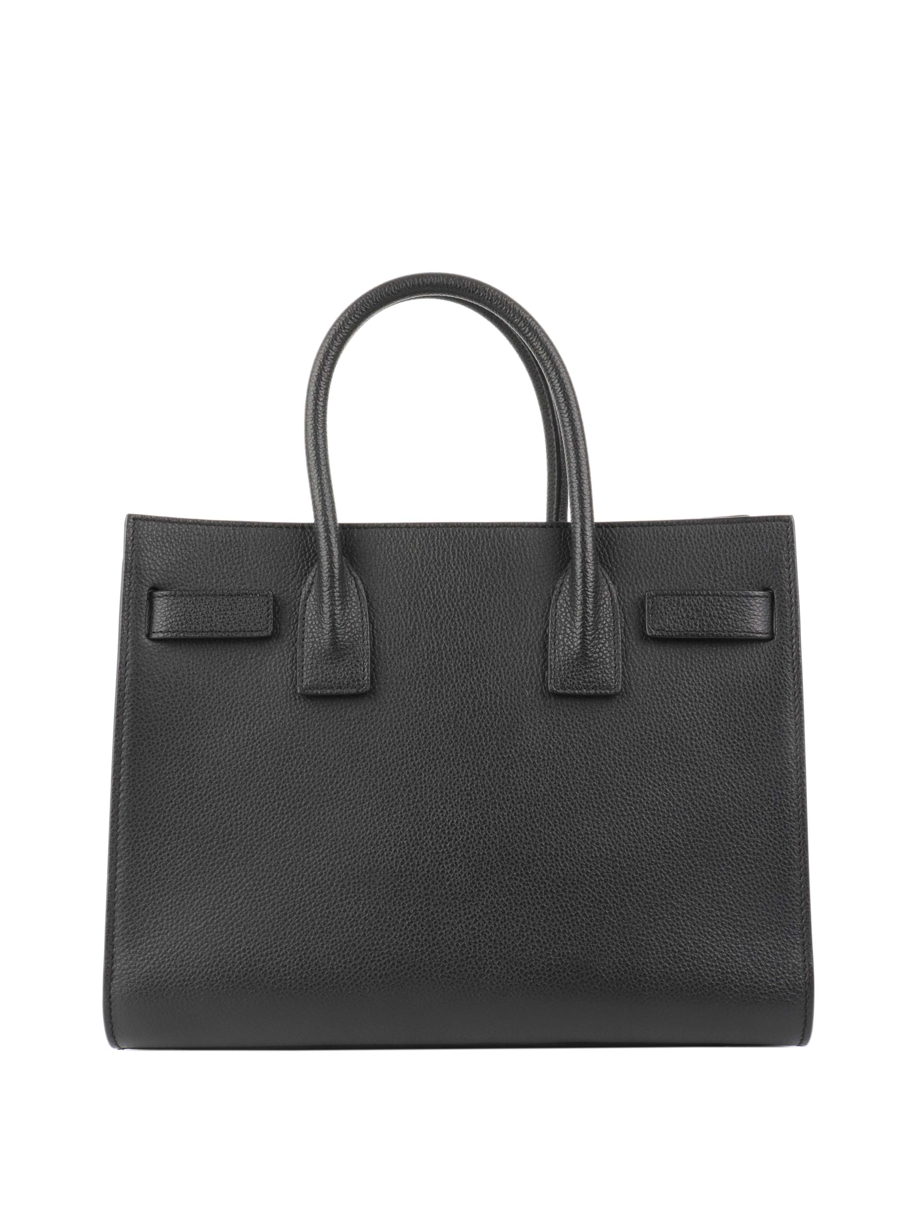 Saint Laurent Black Nano Sac De Jour.
