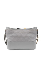 Chanel Medium Light Grey Gabrielle Bag.