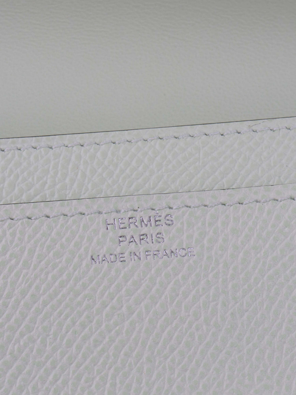 Hermes Constance To Go in Vert Fizz PHW.