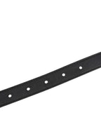 Gucci Black GG Marmont Leather Belt.
