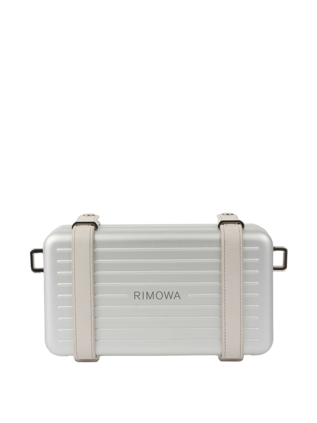 Dior x RIMOWA Silver Personal Clutch Case.