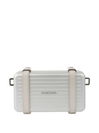 Dior x RIMOWA Silver Personal Clutch Case.