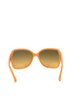 Chanel Orange Frame Sunglasses.