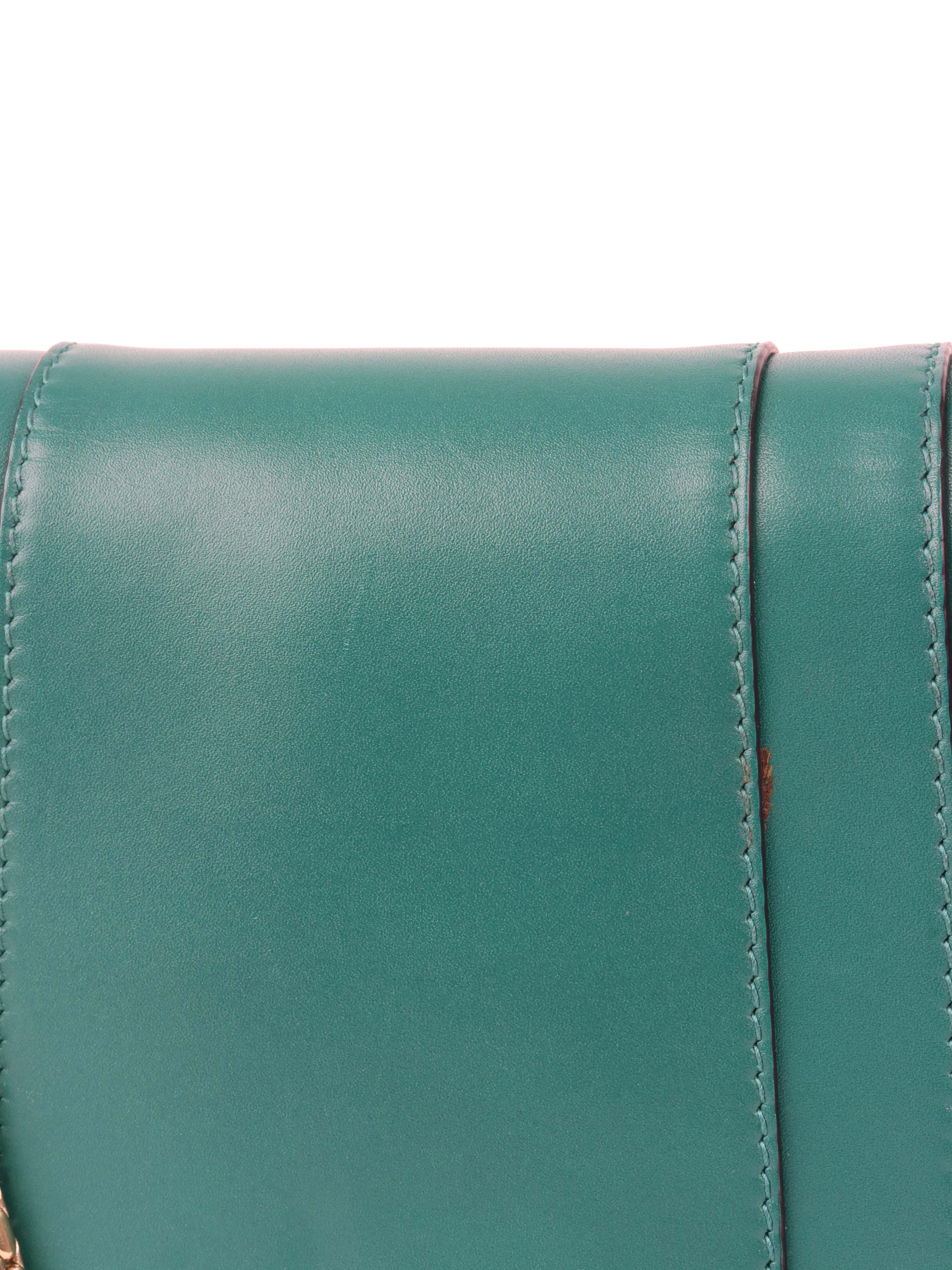 Bvlgari Serpenti Green Forever Chain Bag