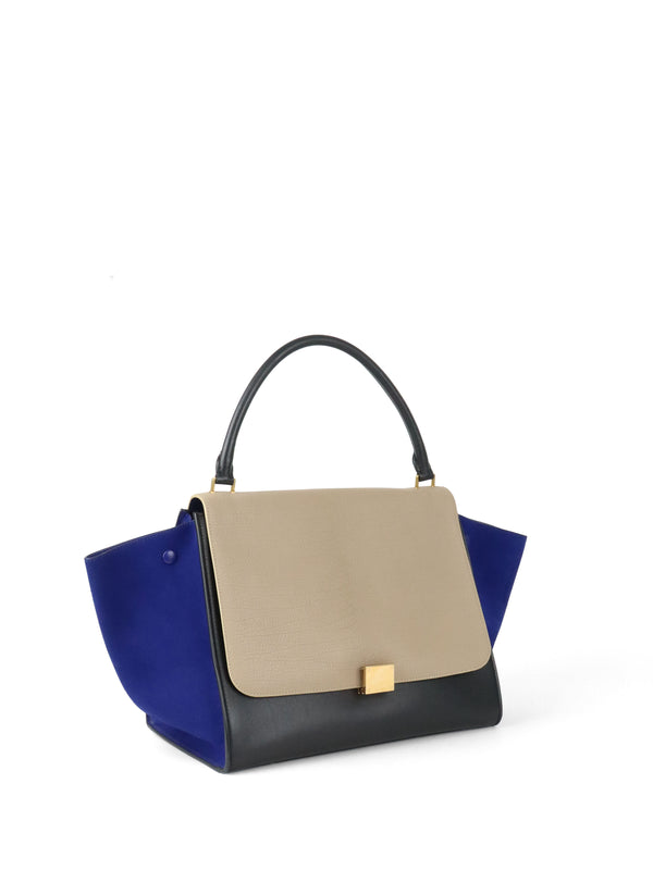 Celine Large Trapeze Bag Multicolour GHW
