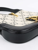 Gucci Azelea Small Black and White Jackie Bag.