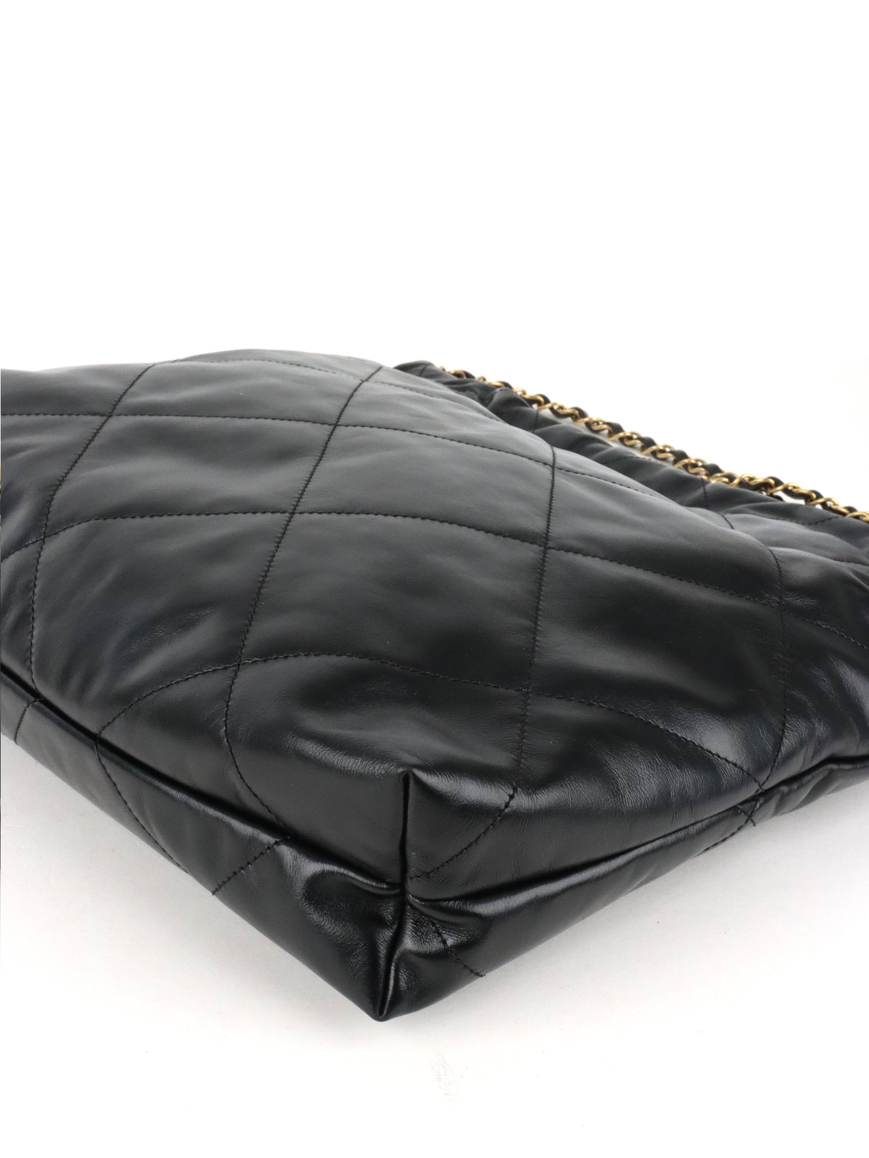 Chanel 22 Medium Black Bag.
