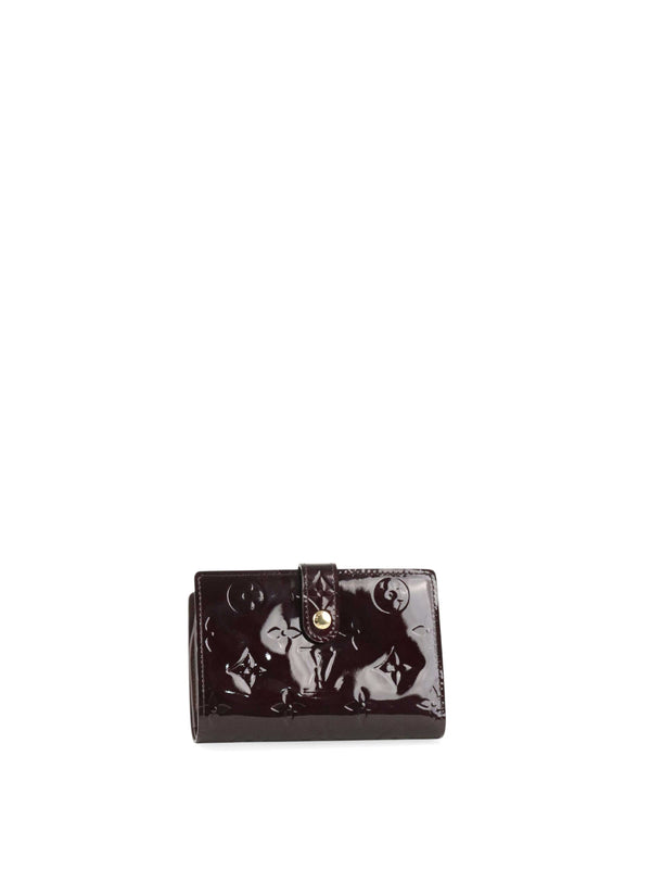 Louis Vuitton Amarante Monogram Vernis Bifold Wallet