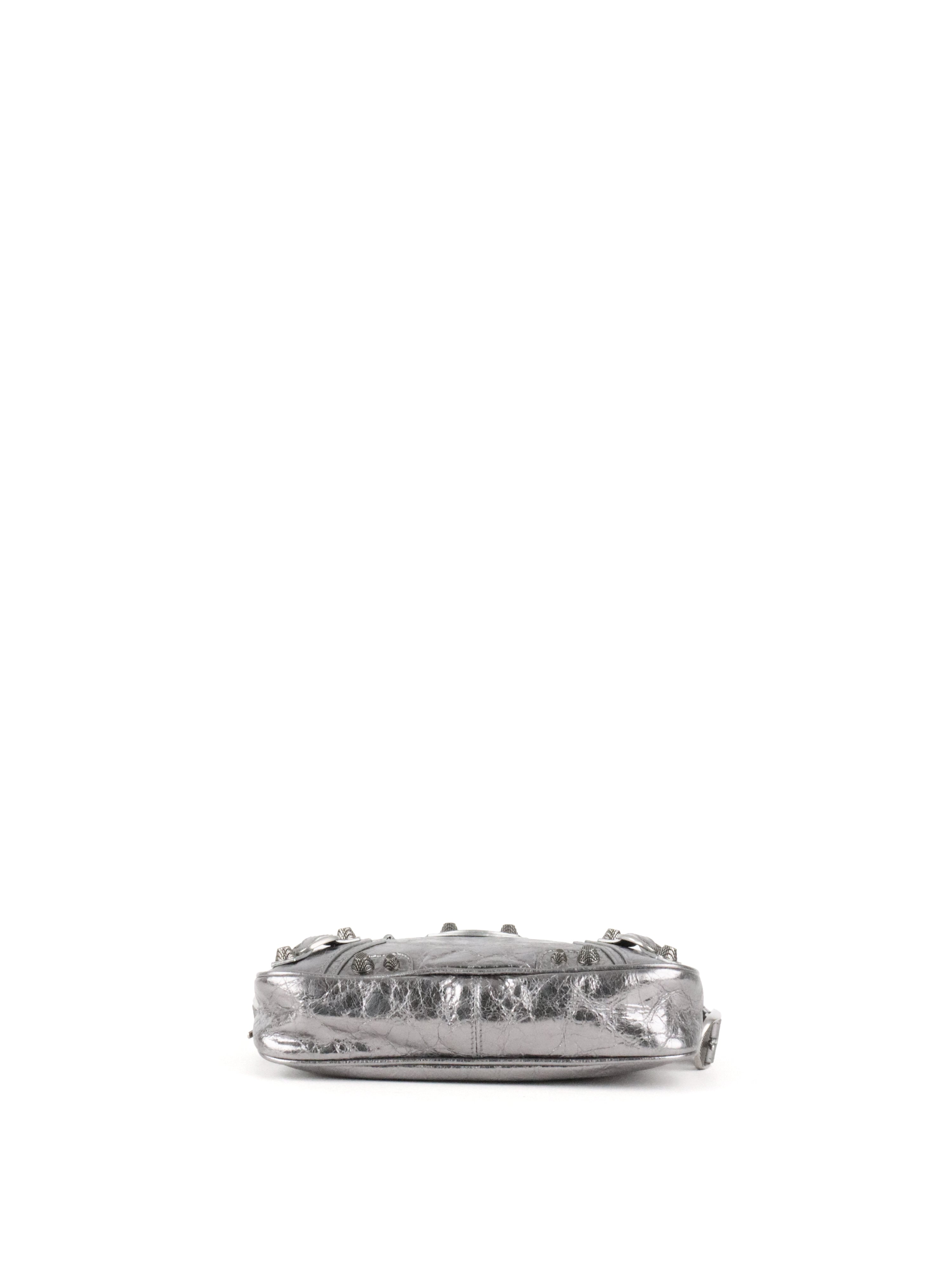 Balenciaga Mini Steel Grey Le City Bag