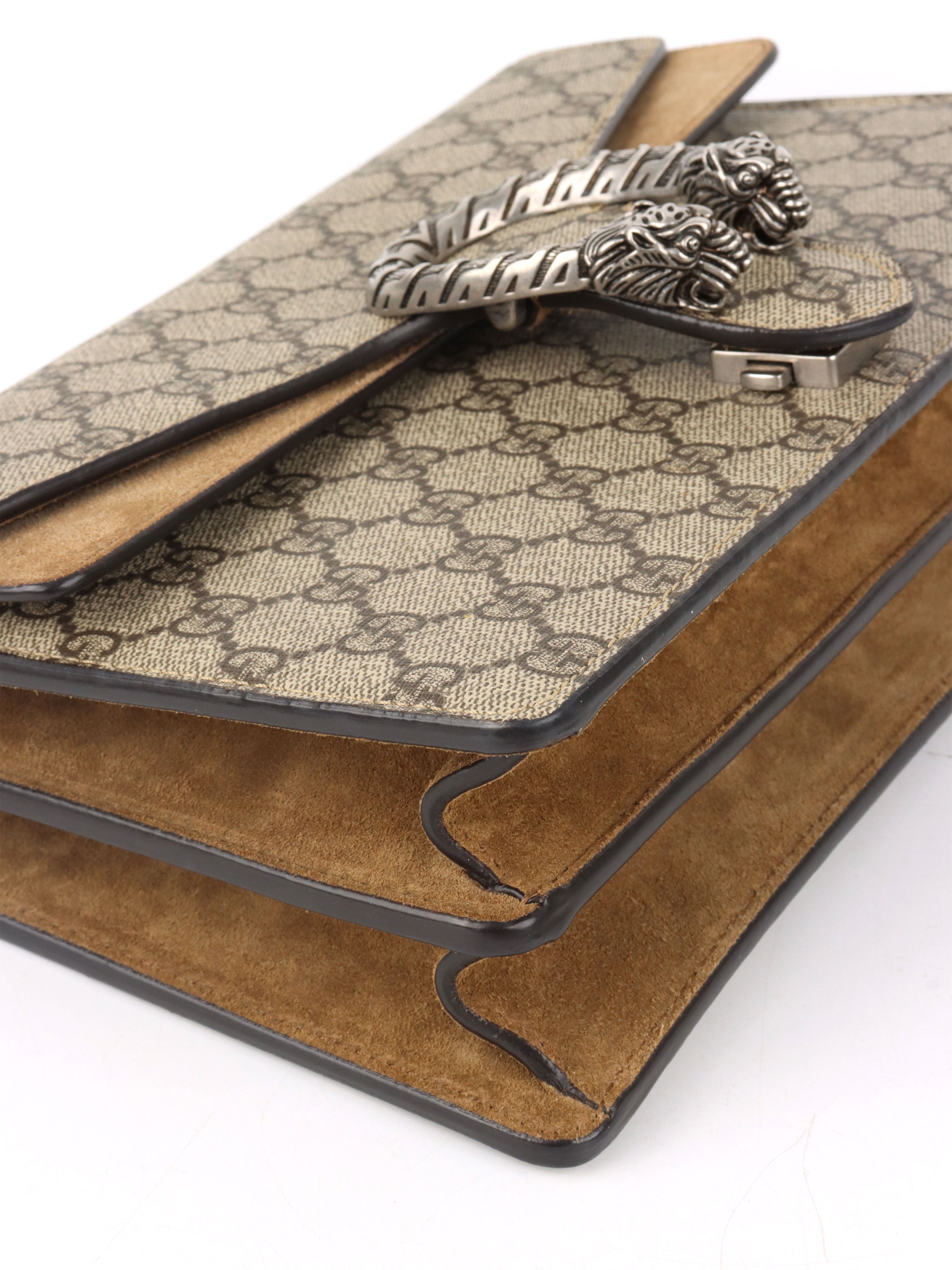 Gucci Small Beige/Ebony Dionysus Shoulder Bag