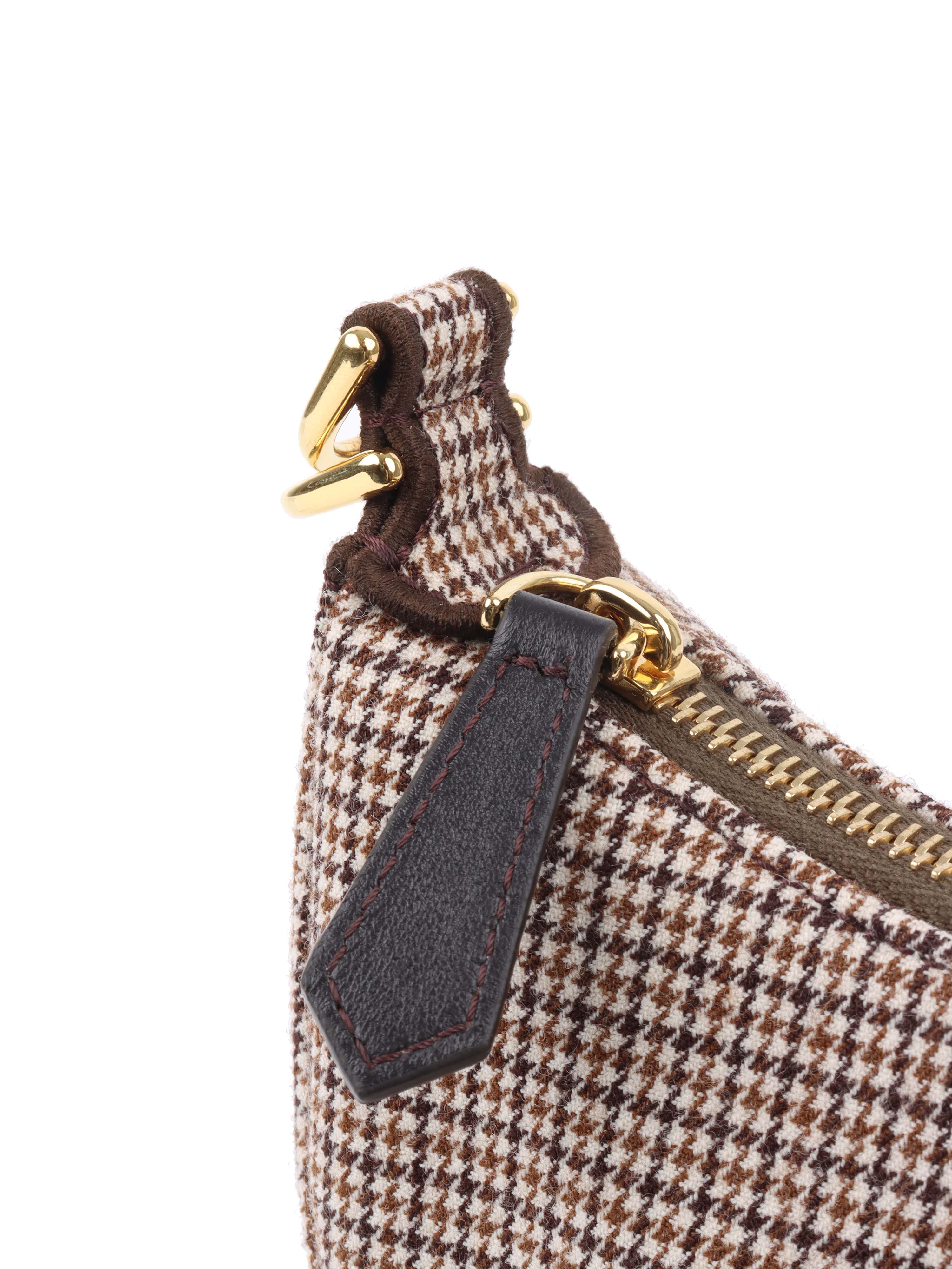 Fendi Wool Nano Fendigraphy Bag Charm.