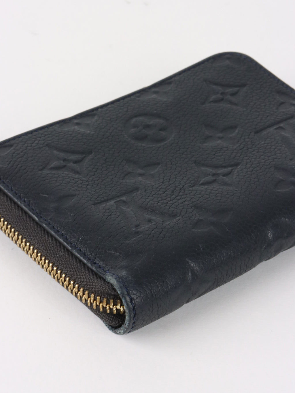 Louis Vuitton Black Empreinte Zippy Coin Wallet