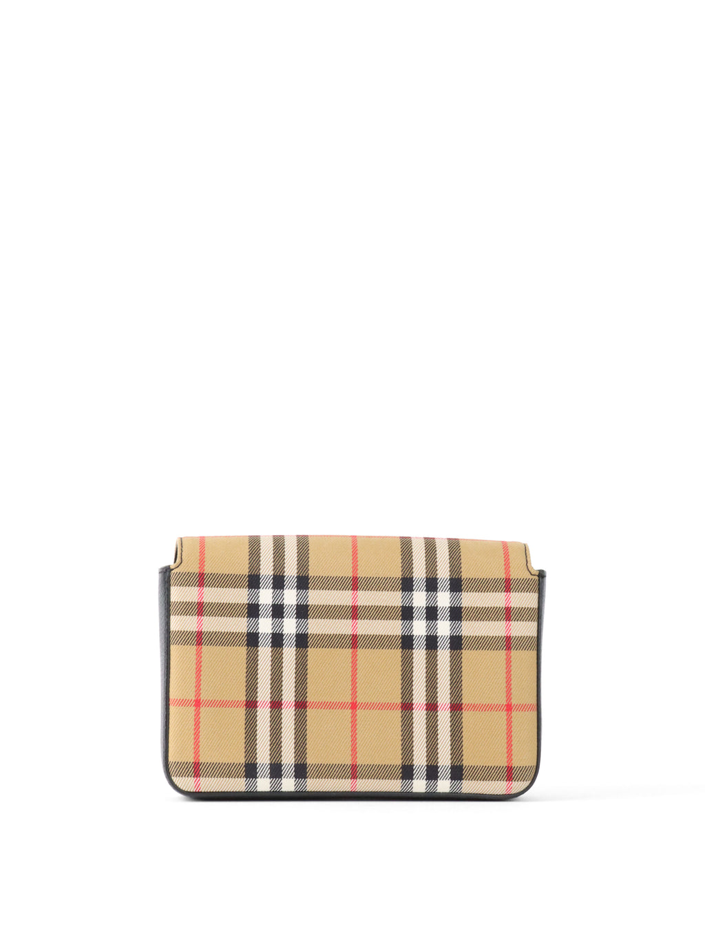 Burberry Beige/ Yellow Hampshire Crossbody Tartan Bag