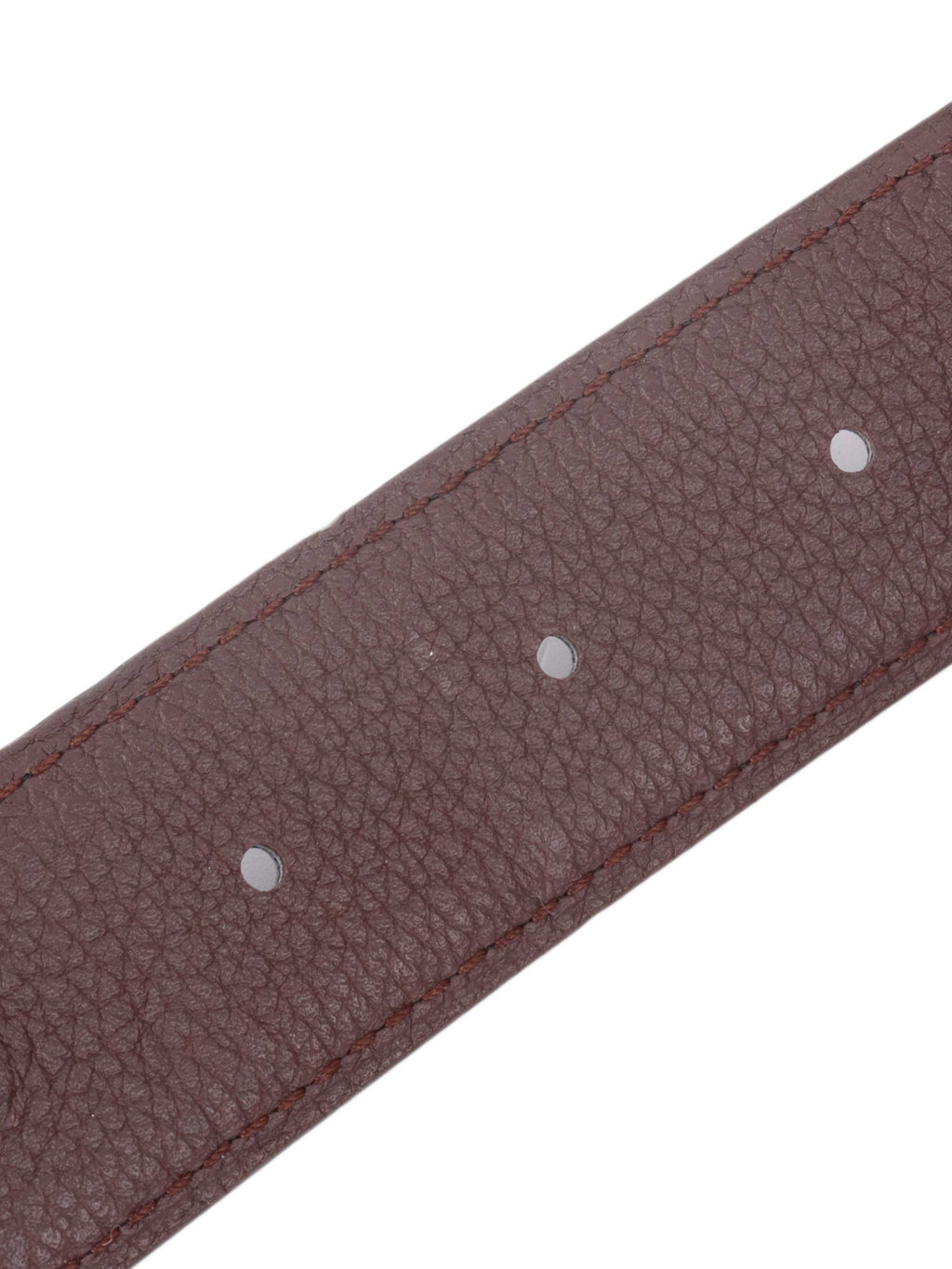 Hermes All Black Matte H Belt.