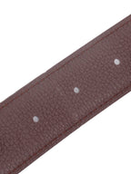 Hermes All Black Matte H Belt.