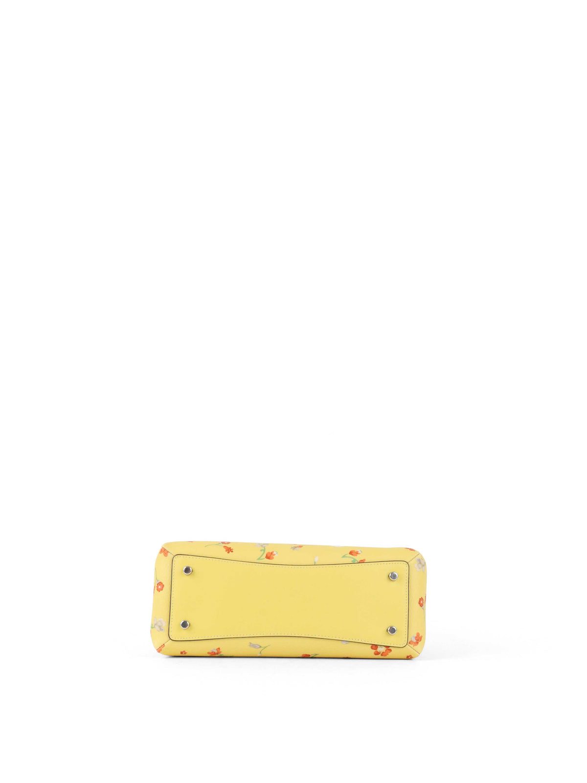 Coach Yellow Mini Lillie Carryall with Mystical Floral Print