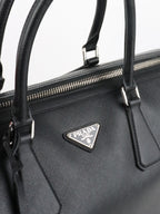 Prada Black Saffiano Travel Bag