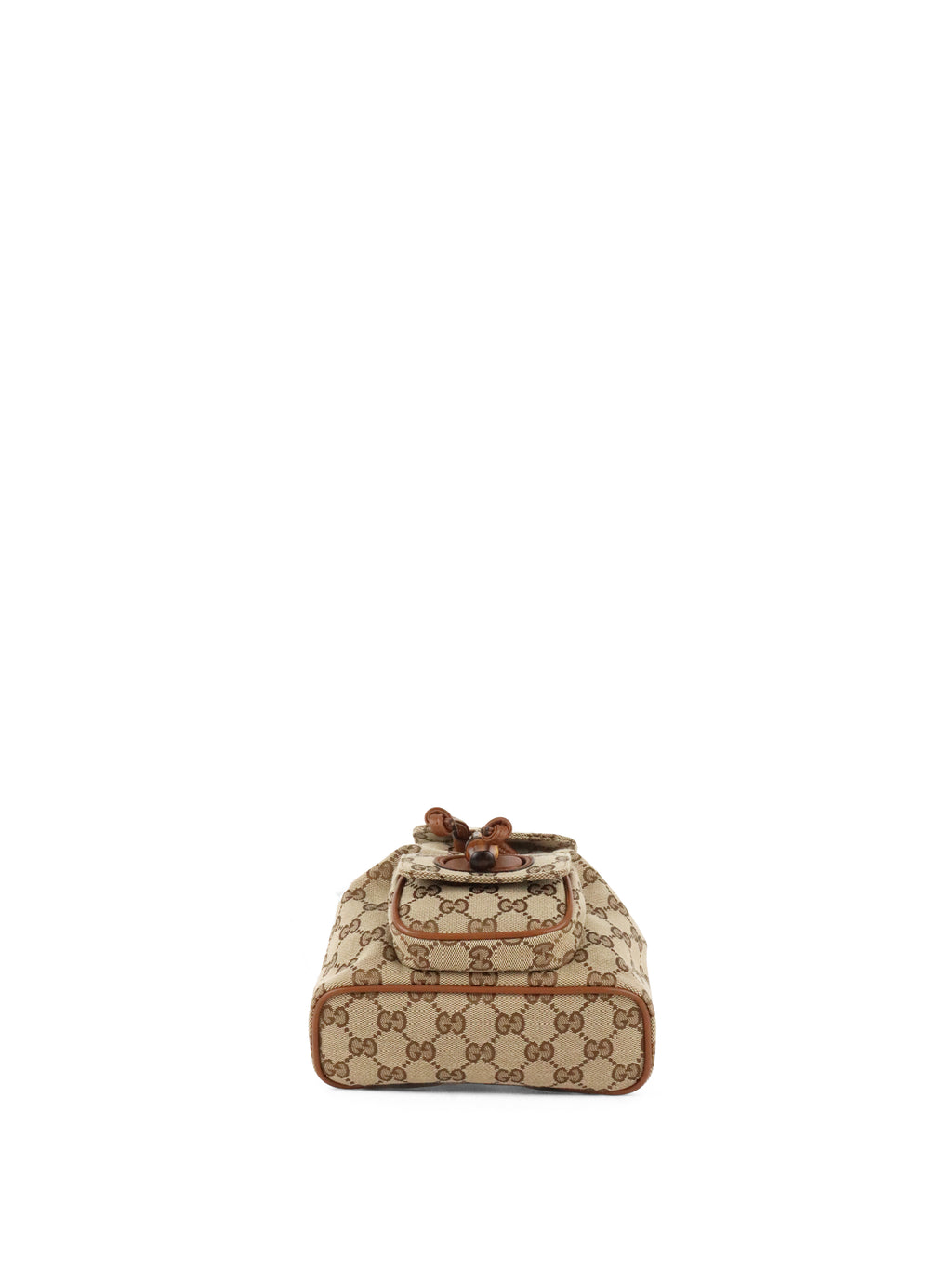Gucci Bamboo GG Canvas Mini Backpack