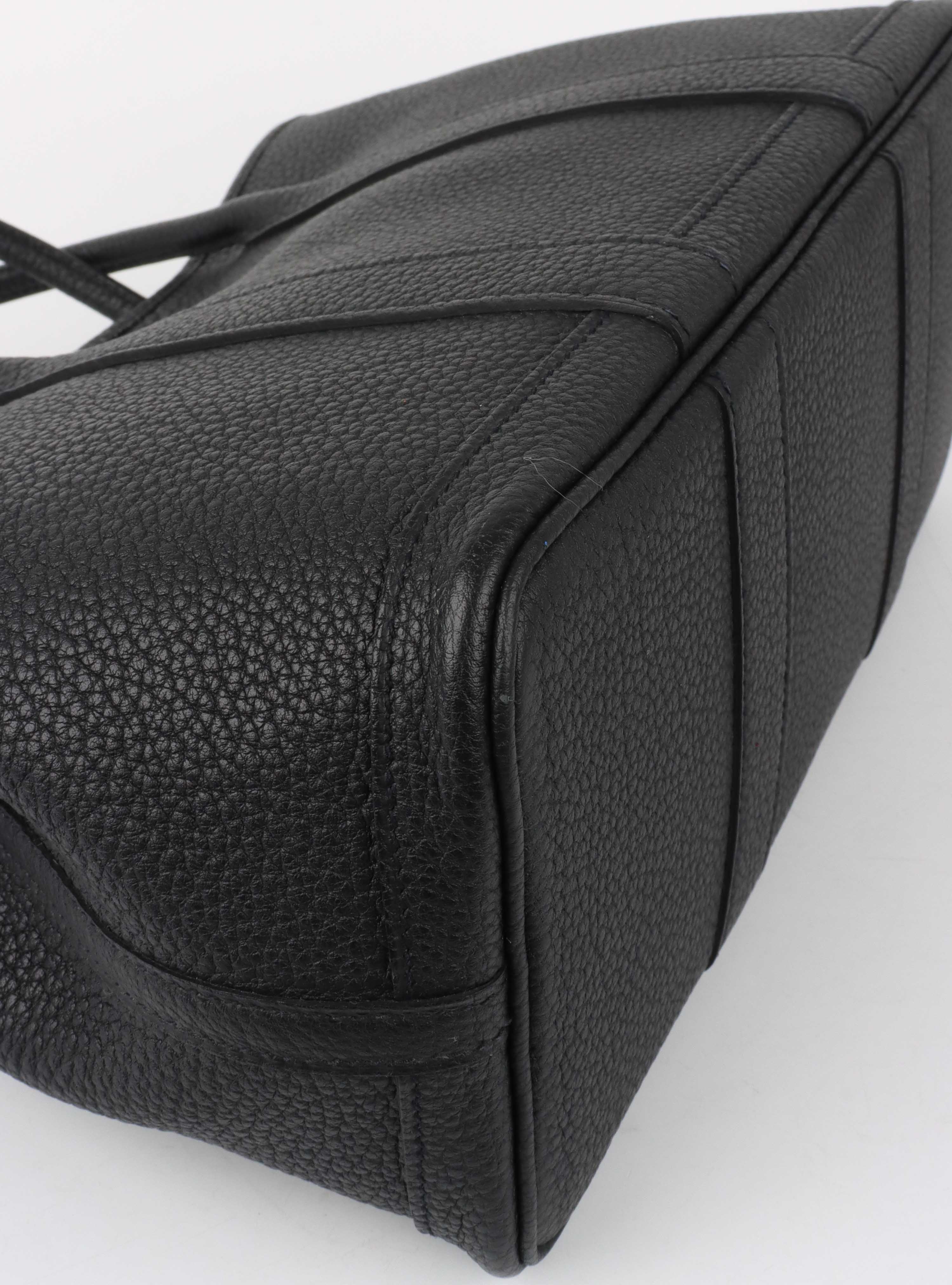 Hermes Black Garden Party 30 Bag.