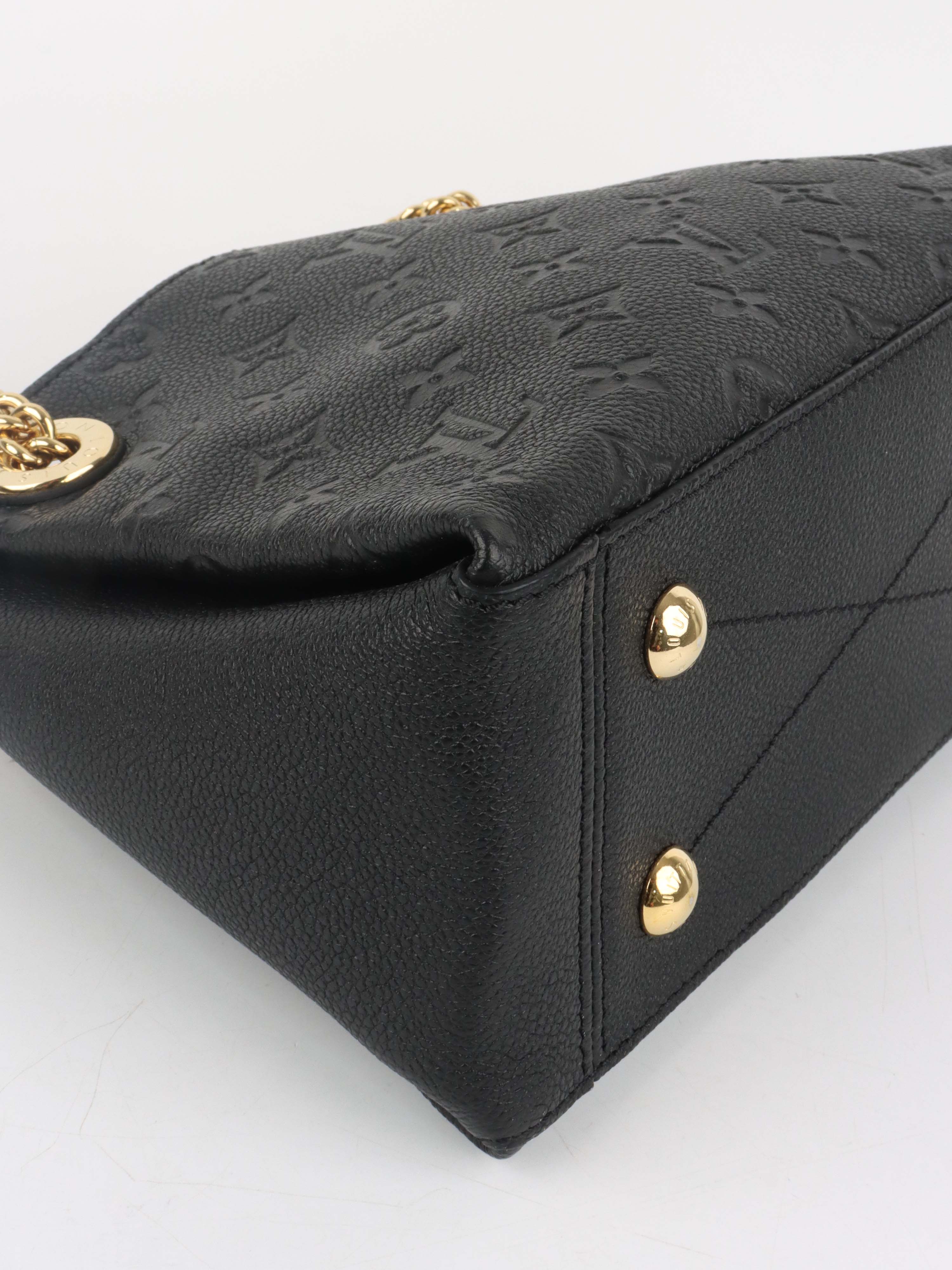 Louis Vuttion Black Surene BB Bag.