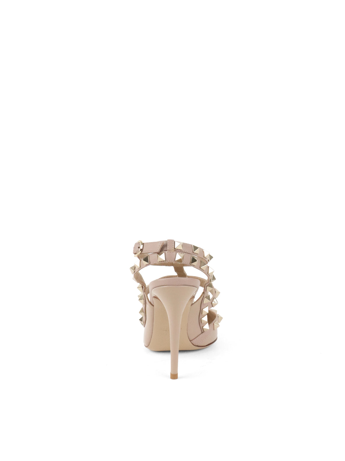 Valentino Poudre Rockstuds Ankle Strap Pump 100mm