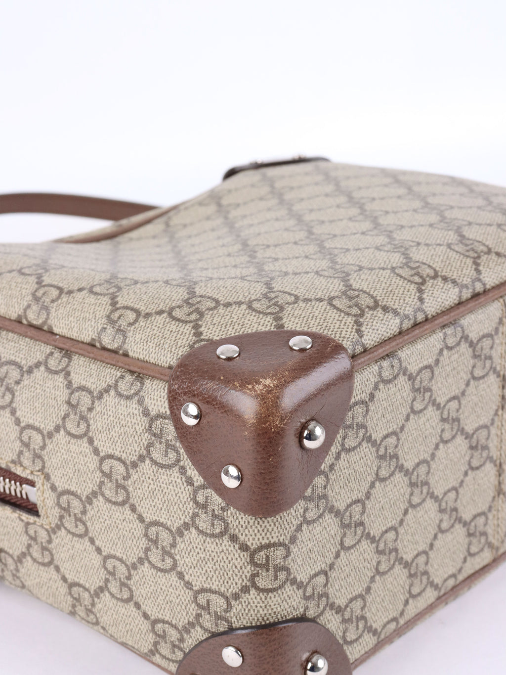 Gucci GG Ebony Canvas Trunk Shoulder Bag