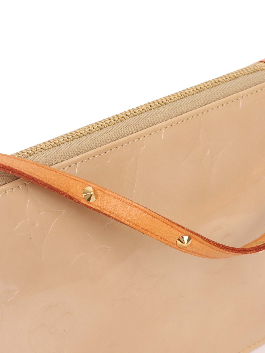Louis Vuitton Beige Monogram Vernis Lexington Pochette.