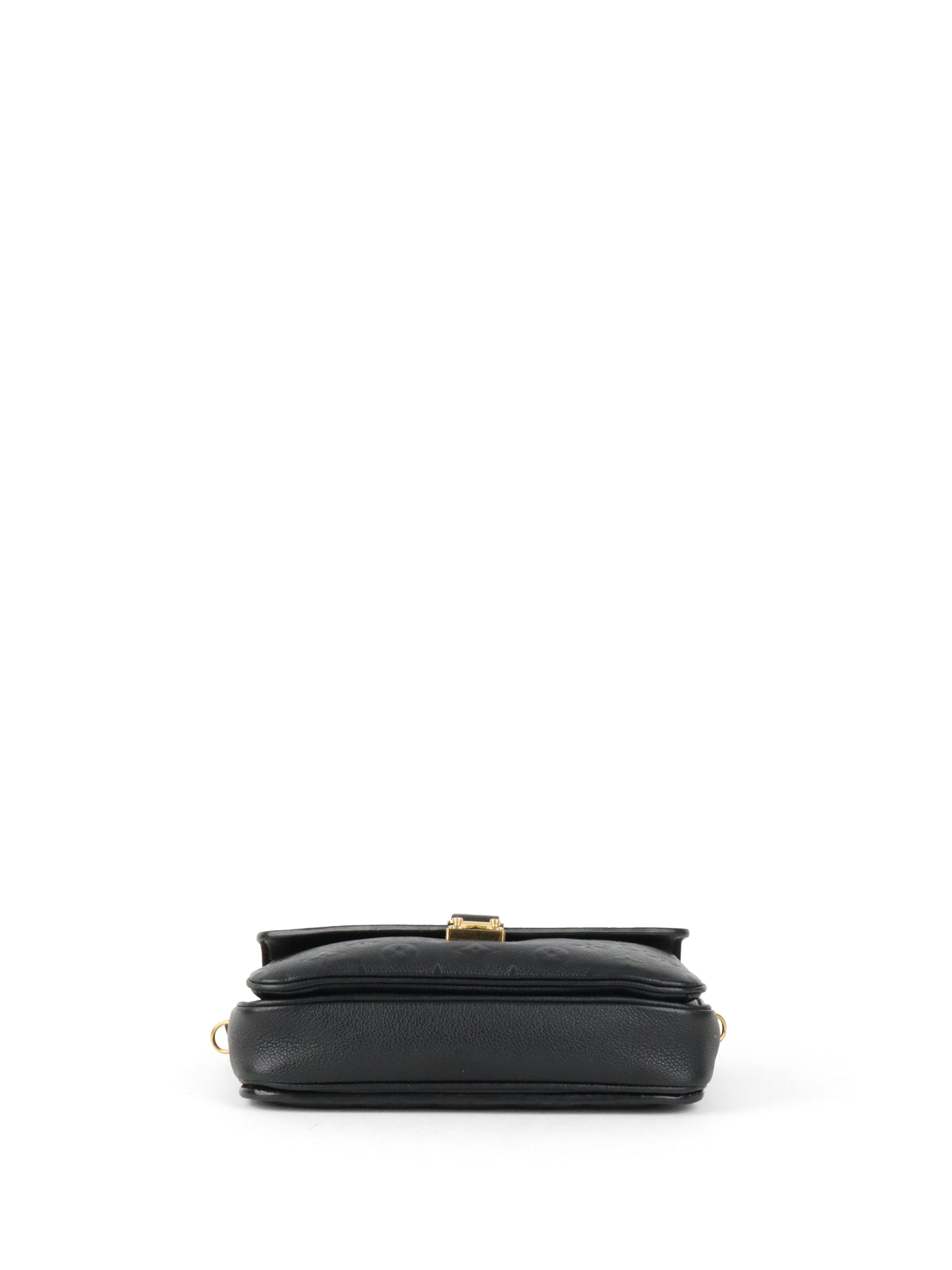 Louis Vuitton Black Pochette Metis