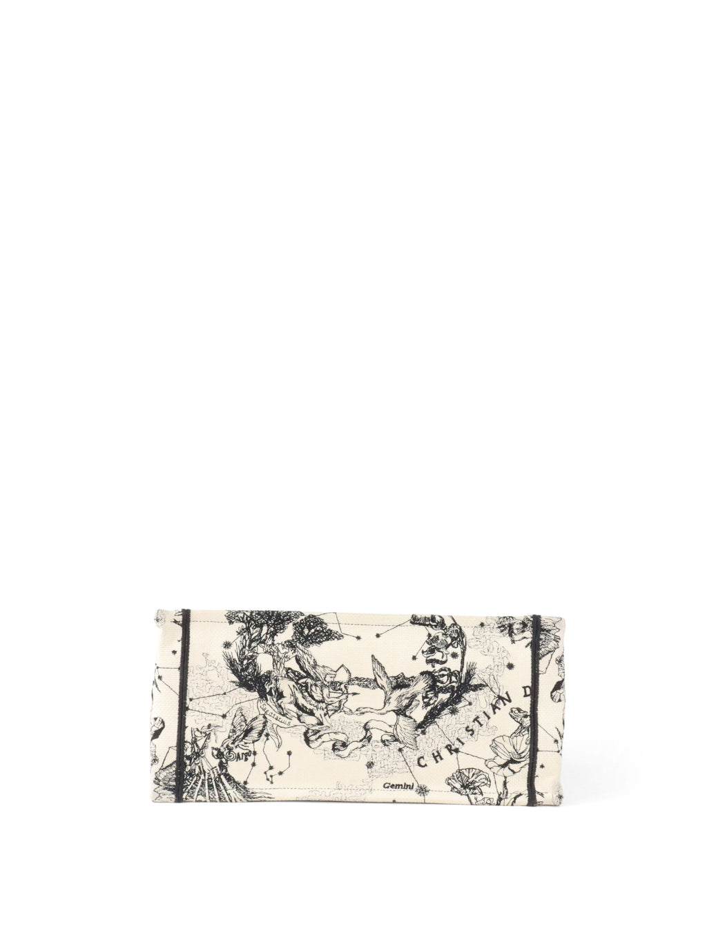 Dior Latte and Black Zodiac Medium Book Tote.