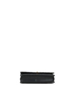 Chanel Black Aged Calfskin 2.55 Wallet On Chain