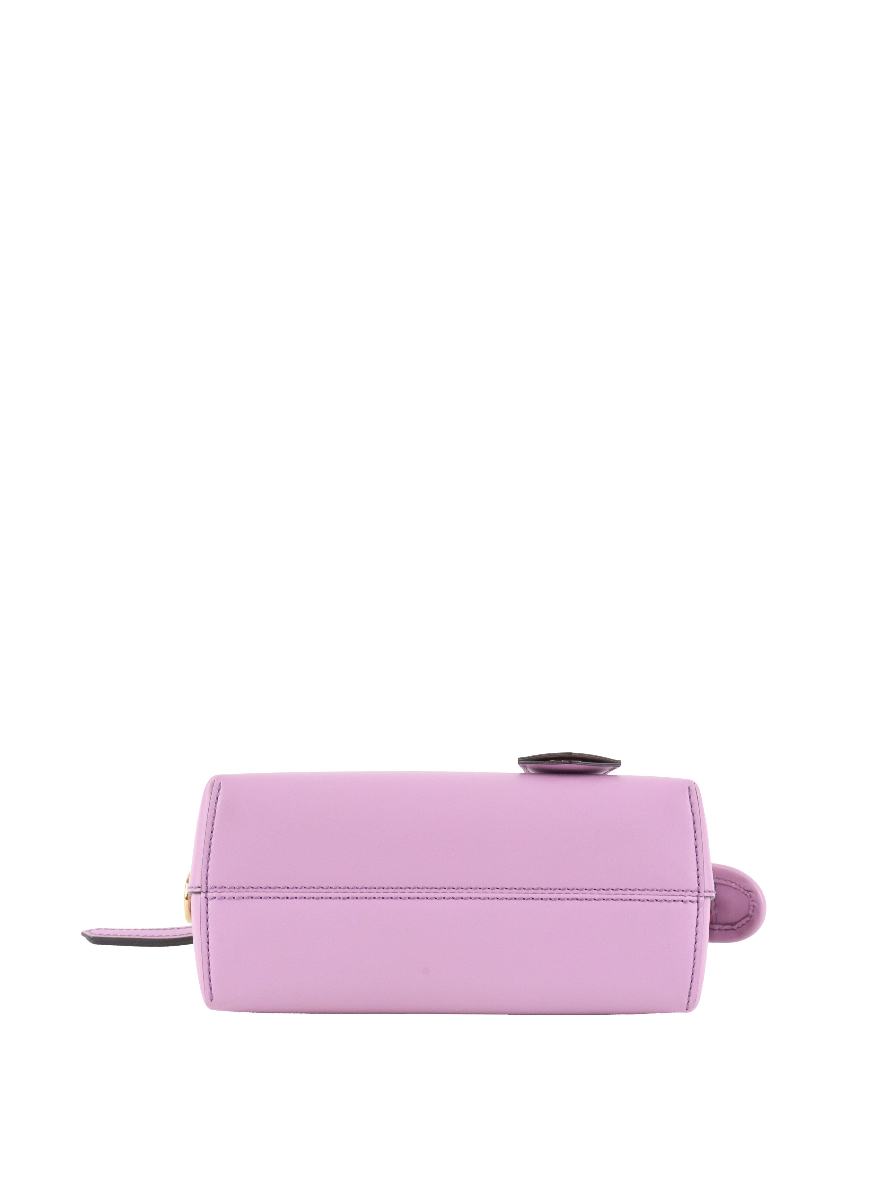 Fendi Lilac By the Way Mini Leather Shoulder Bag.