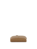 Saint Laurent Brown Gaby Quilted Chain Pouch