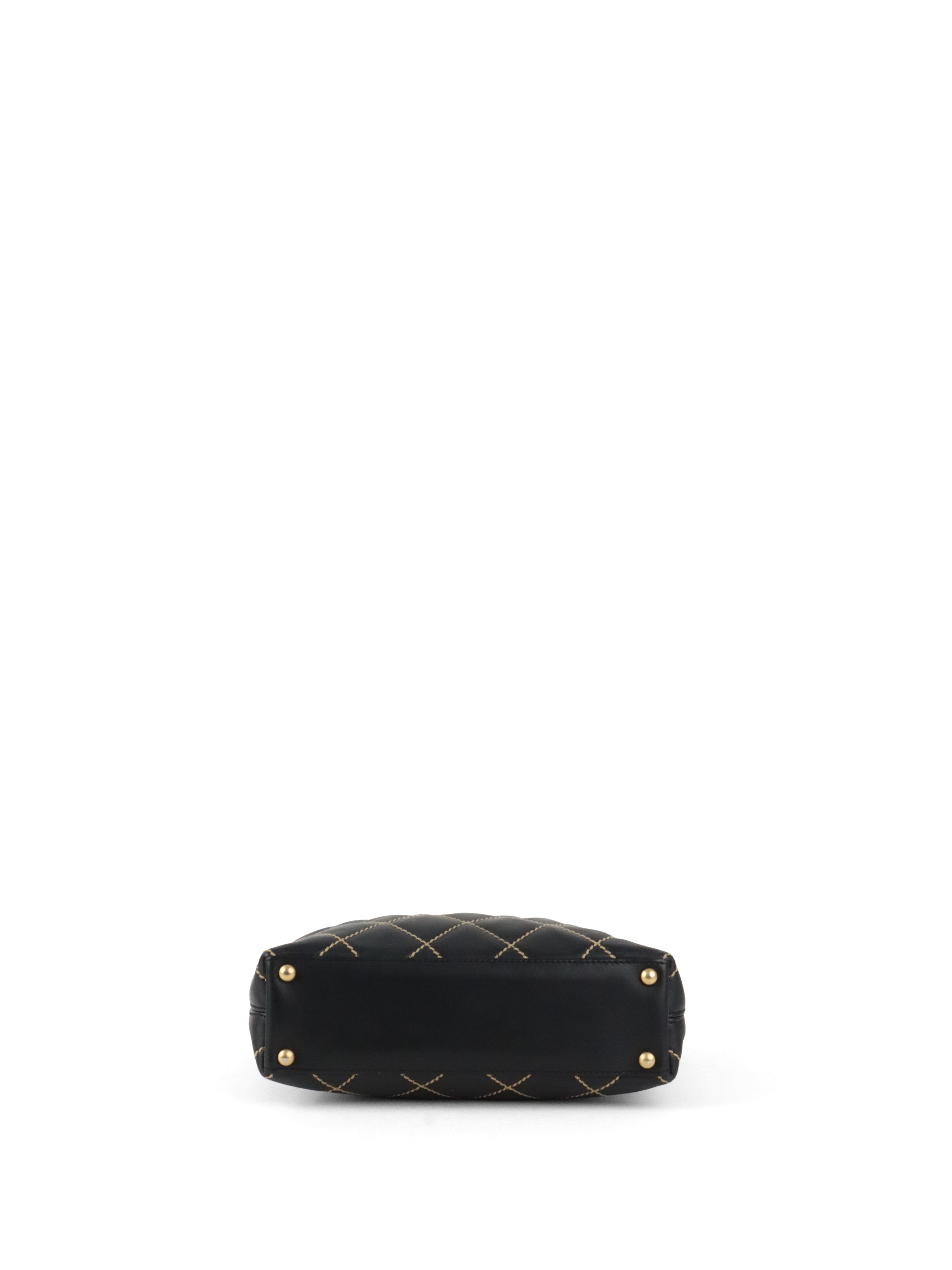 Chanel Black Wild Stitch Tote Bag