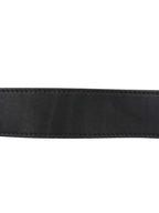 Versace Black Virtus Chain Shoulder Bag.
