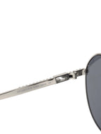 Fendi Silver frame sunglasses.