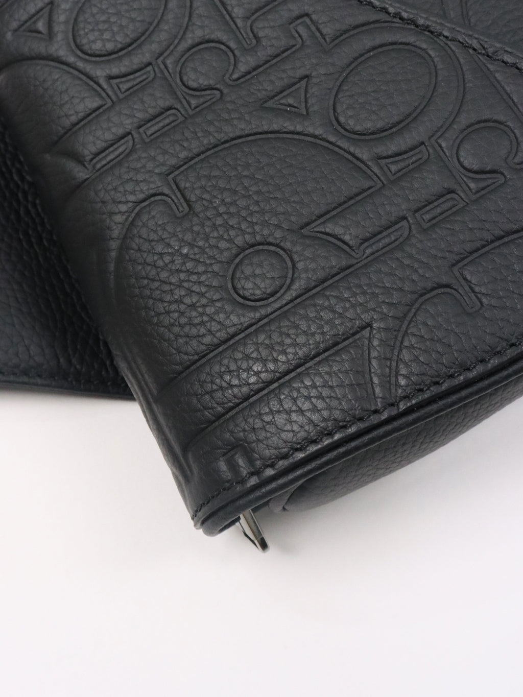 Dior Black Gravity Saddle Bag.